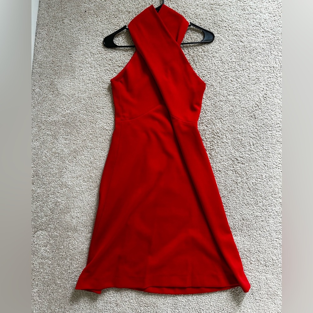 Vintage 60s Halter Twist Dress